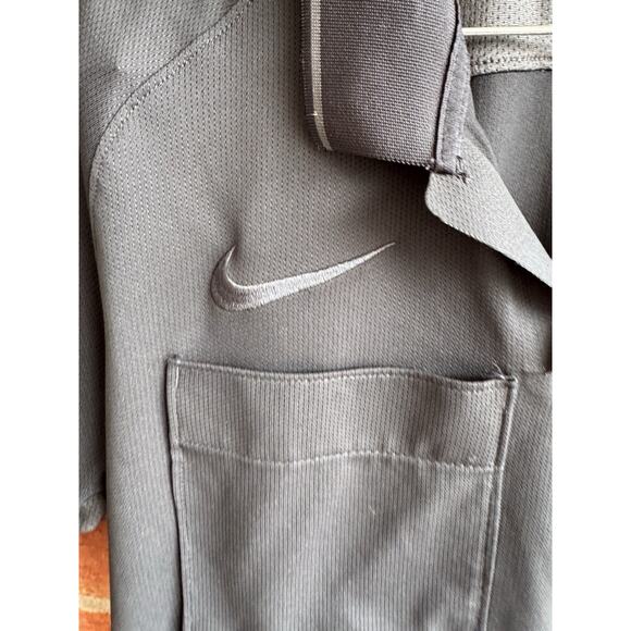 Nike Dri-FIT Referee Jersey Polo Shirt Black Men’s Medium AA0735-010 Sports - Picture 8 of 8